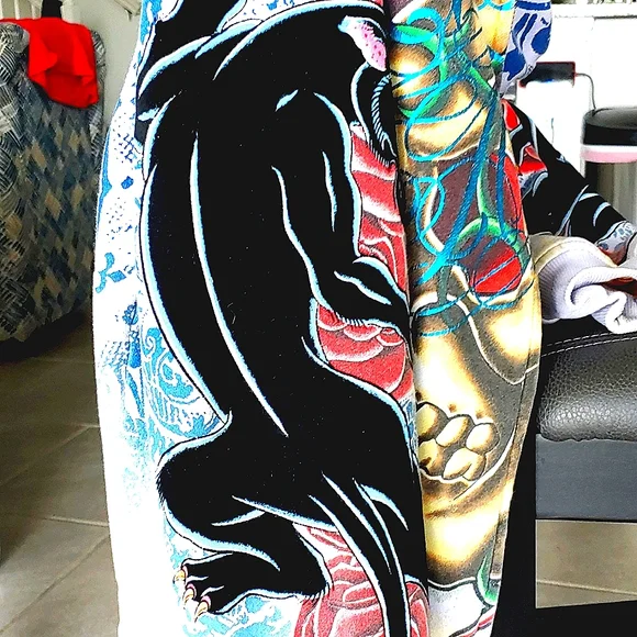 RARE ED HARDY by CHRISTIAN AUDIGIER Zip Up Hoodie